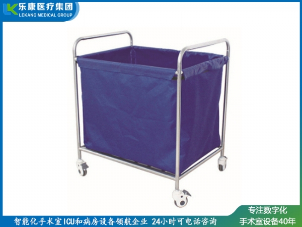 [b23]不銹鋼污衣袋車